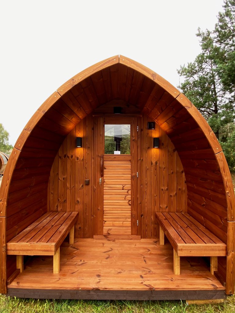 igloo sauna front