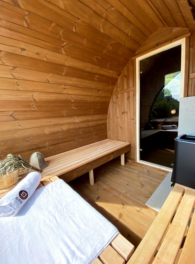 igloo sauna interior