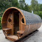 barrel sauna
