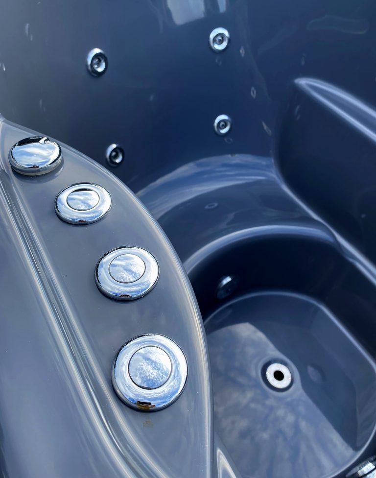 Ofuro fiberglass insert buttons