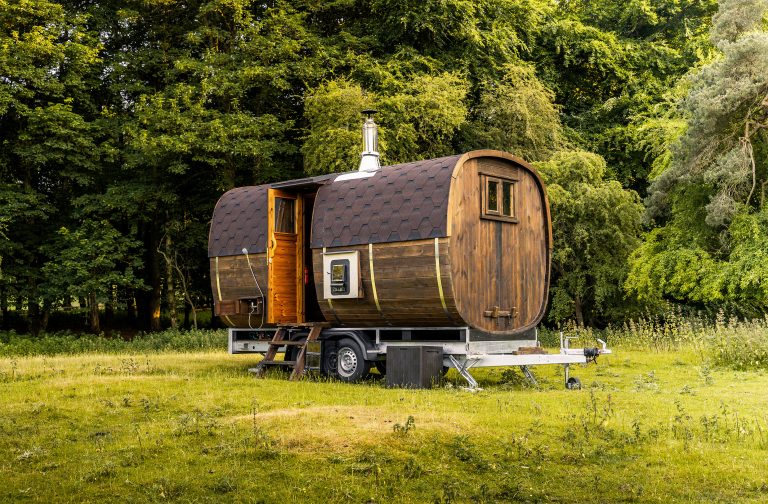 trailer sauna